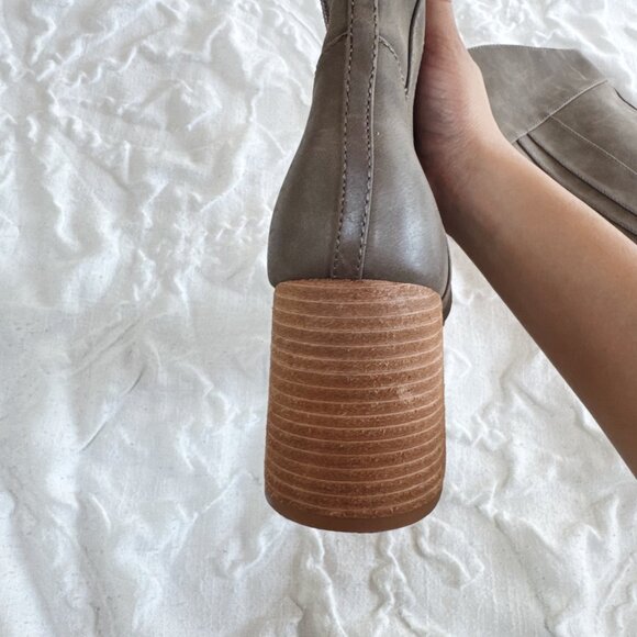 Korks Leather Tall Boots Size 9 New - Picture 11 of 11